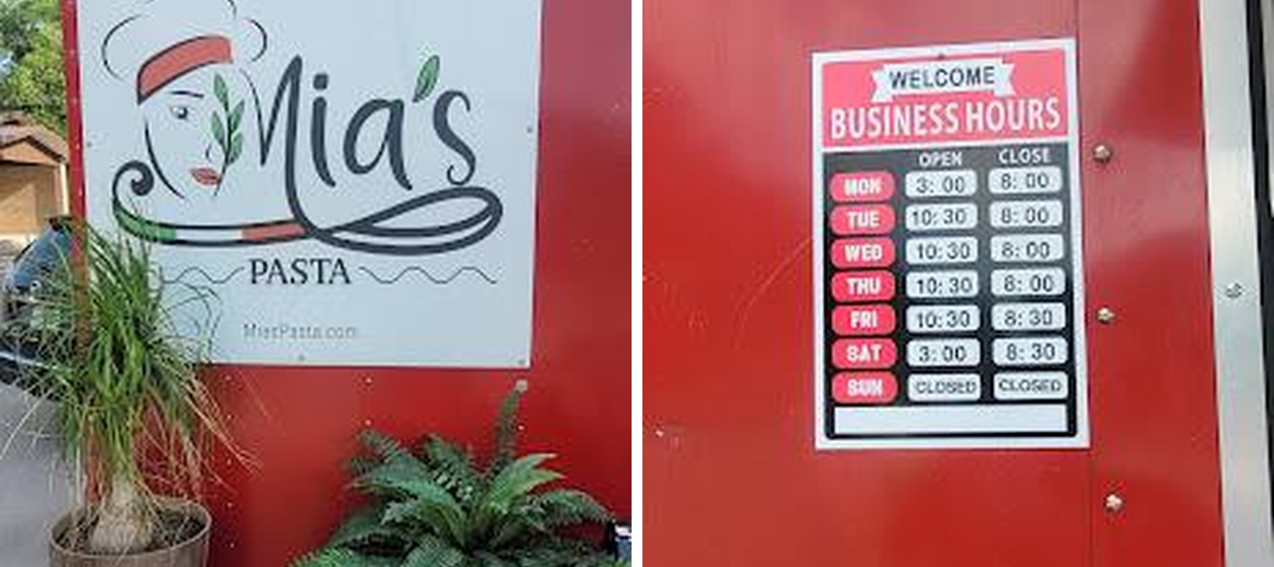 Mia's Pasta Food Truck